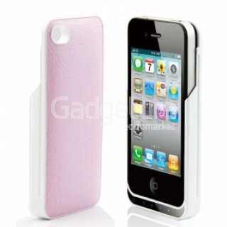 S-Case Overlay Pink накладка-зарядное устройство для Iphone 4/4s