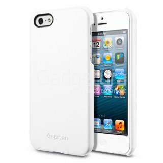 чехол sgp genuine leather grip case white