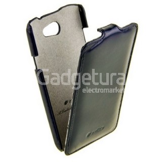 чехол melkco для htc one x vintage blue lc