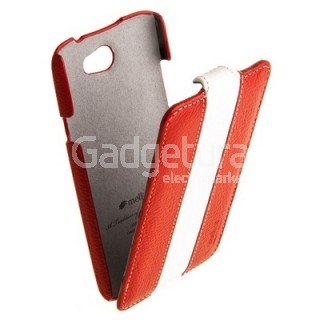 melkco для htc one x limited edition red white чехол