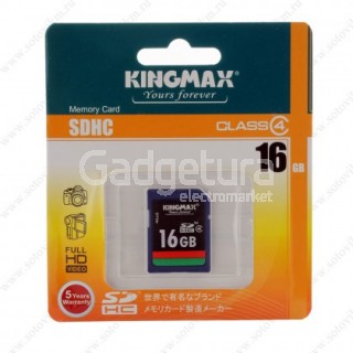SD 16Gb Kingmax Class 4