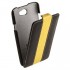 чехол melkco для htc one x limited edition black yellow