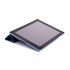 чехол голубой с логотипом для  iPad 3/ iPad 2
